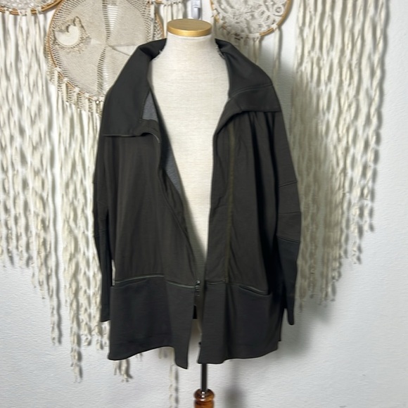 Matthildur Olive Green Tracery Jacket Size Small - Picture 3 of 16